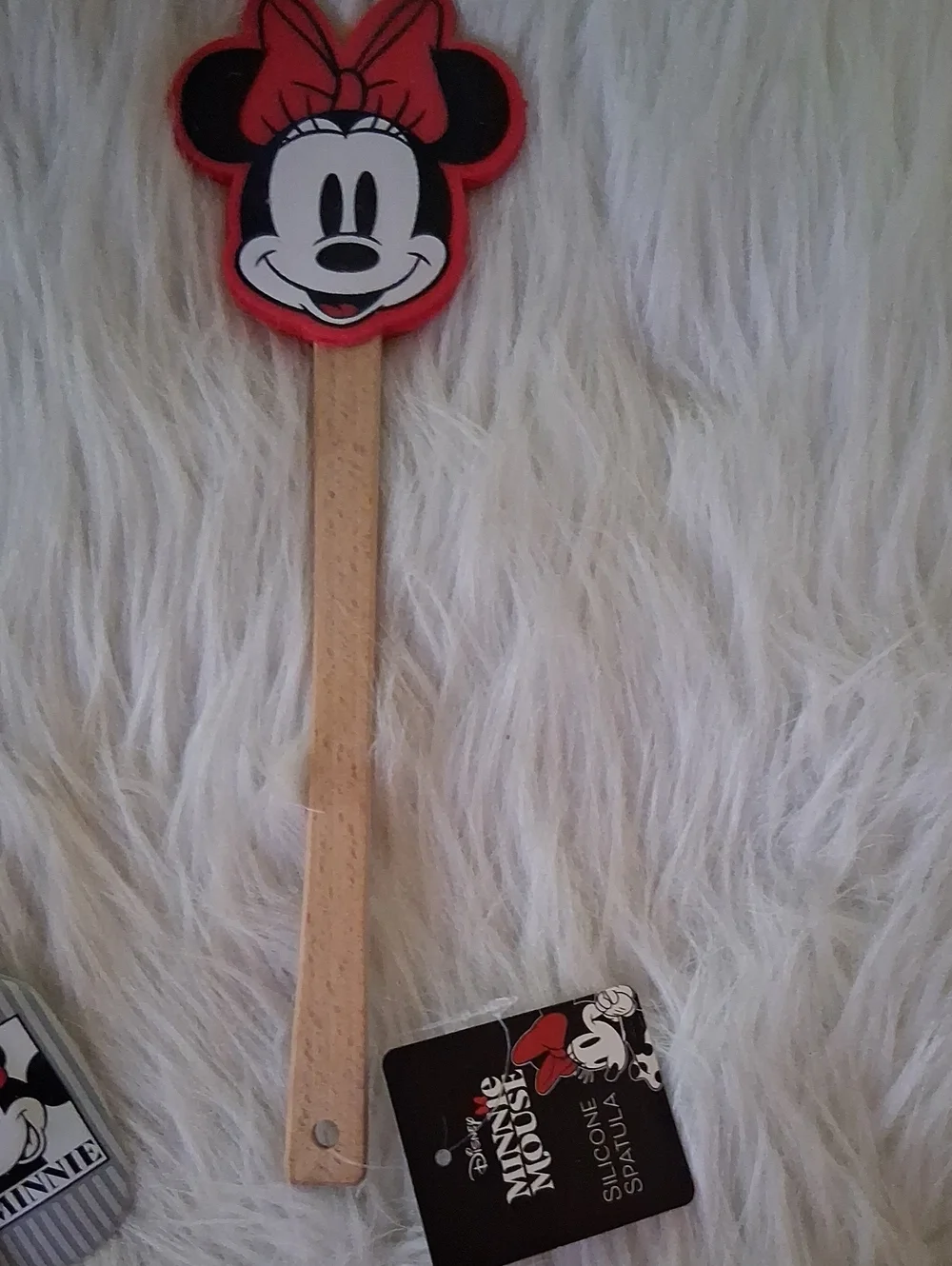 Disney Mini Mouse Silicone Whisk & Spatula Kitchen Set